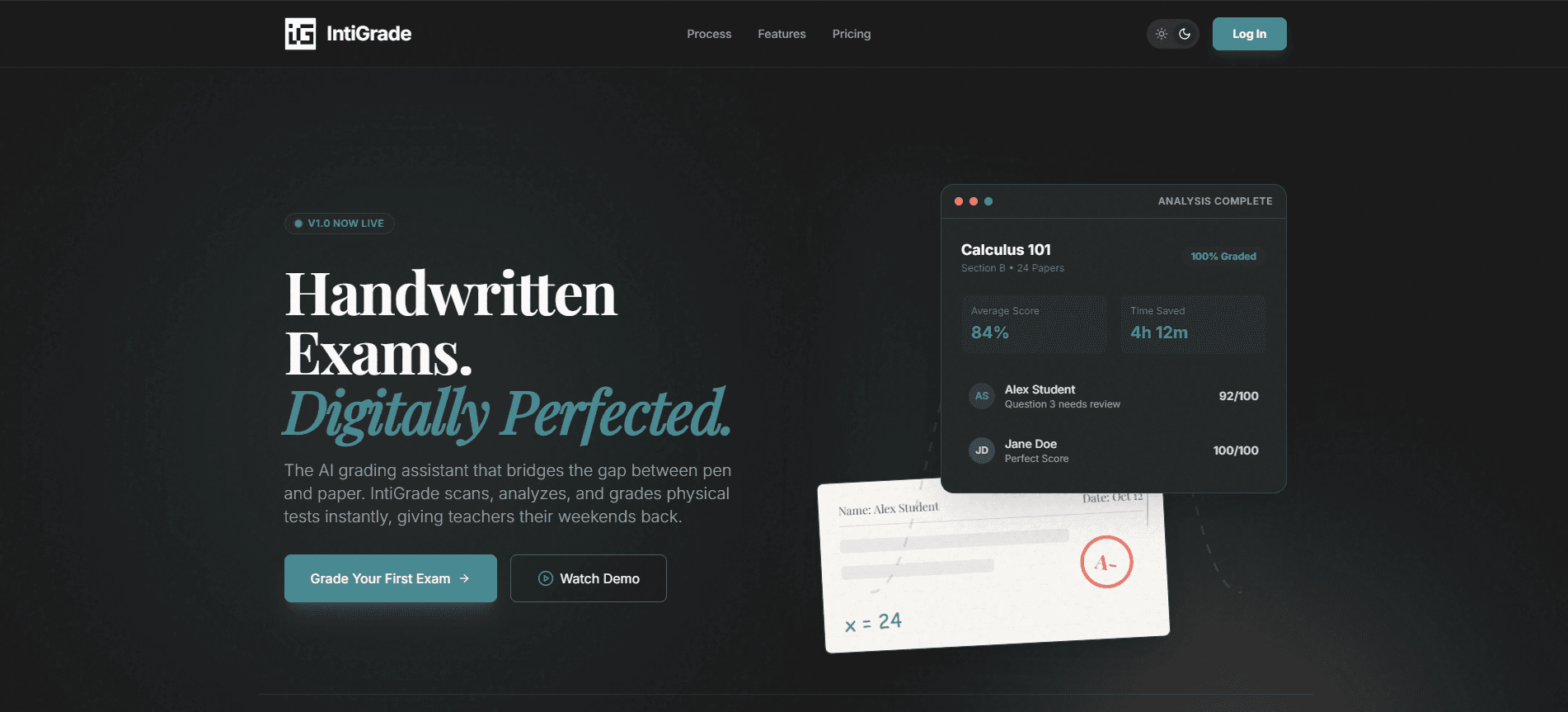 INTIGRADE screenshot